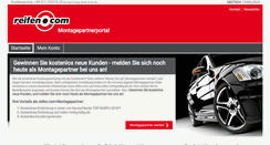 Desktop Screenshot of montagepartner.reifen.com